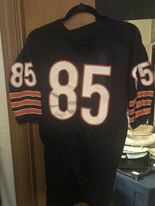 1964 to 1968 Chicago Bears game Worn home jersey 2