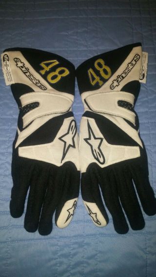Jimmie Johnson 2006 Alpinestars Race Gloves