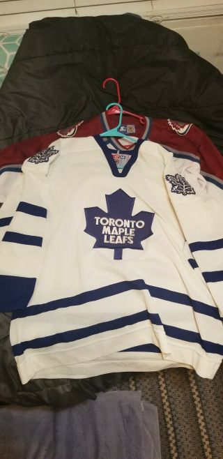 Official Nhl Ccm Toronto Maple Leafs Hockey Jersey Xl Sewn Stitched