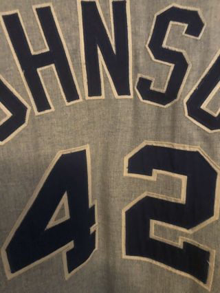 1970 Bart Johnson Game Worn Chicago White Sox Flannel Jersey 4