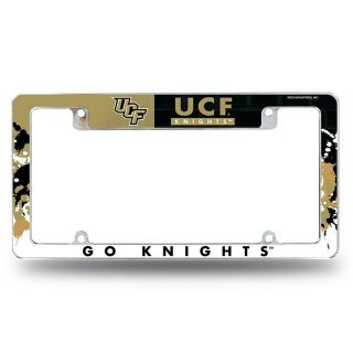 Central Florida Knights Ucf License Plate Frame All Over Tag Cover Car/auto Afc