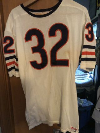 Ralph Kurek game worn 1970 Chicago Bears jersey 2