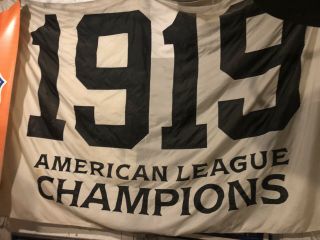 1919 Chicago Black Sox White Sox Game Flag Jersey
