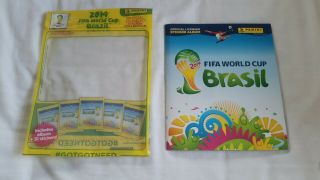 Panini World Cup 2014 Sticker Album 100 Complete Comes With Bag