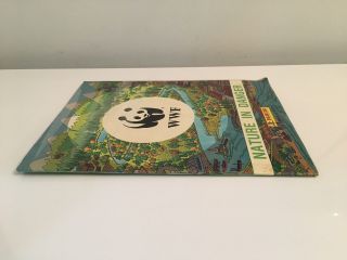 Rare Panini WWF Nature In Danger Sticker Album Book 100 Complete Good 1987 3
