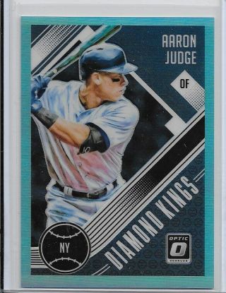 Aaron Judge 2018 Donruss Optic Diamond Kings Prizm Sp /50 Yankees 19