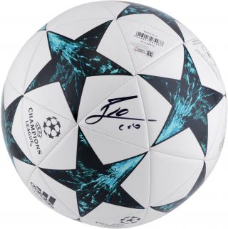 Lionel Messi Barcelona Autographed 2017 - 18 Champions League Soccer Ball