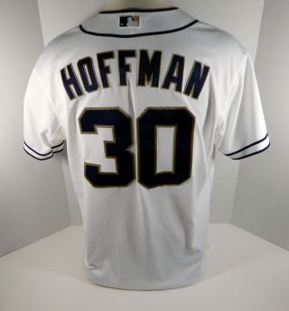 2012 San Diego Padres Glenn Hoffman 30 Game White Jersey