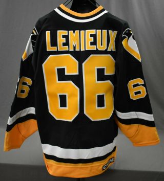 1993 Mario Lemieux Pittsburgh Penguins Game Issued Not Worn Nhl Hockey Jersey