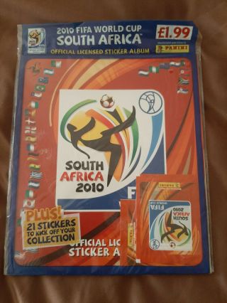 Panini World Cup 2010 South Africa Empty Album Uk Starter Pack
