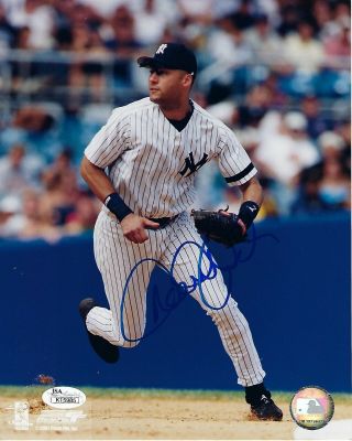 York Yankees Derek Jeter Signed 8x10 Photo Jsa Autograph Auto