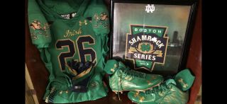 Notre Dame Game 2015 Shamrock Series Uniform