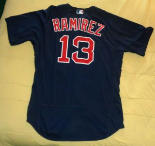 Hanley Ramirez 2018 Game Worn Issue Red Sox Jersey Mlb Loa World Champs