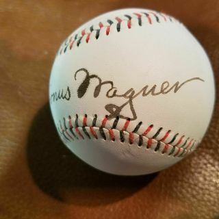 Honus Wagner Signed Autographed Baseball With Halper 2
