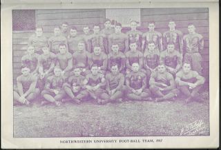 Nov.  24,  1917 University of Michigan vs.  Norhwestern Football Program 3