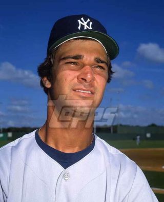 1985 Topps Baseball Color Negative.  Don Mattingly Yankees