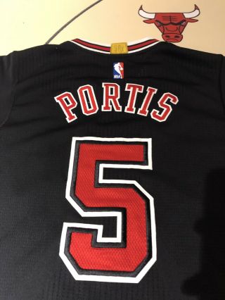 Bobby Portis Game Worn Chicago Bulls Jersey 4