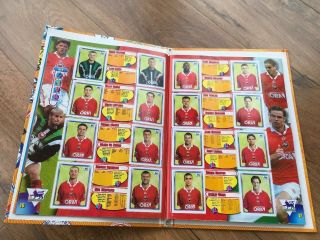 1998 Merlin’s Premier League Sticker Album Book 1998 Complete In Binder 2
