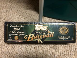 2004 Topps Series 1 & 2 Complete Factory Set Green Box