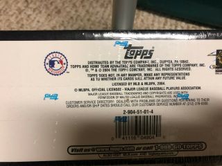 2004 Topps Series 1 & 2 Complete Factory Set Green Box 2