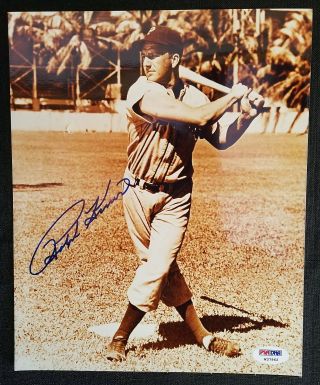 Ralph Kiner Pittsburgh Pirates Autograph/signed 8x10 Photo Psa/dna Cert W37962