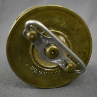 1880s British United Clock Company Golf Trophy w/ Silver Plated Base 9