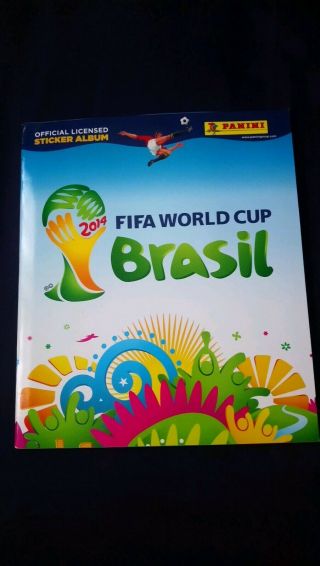 Panini World Cup 2014 Brazil Complete Full 100 Football Sticker Album
