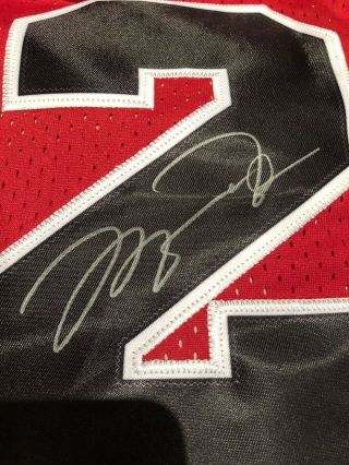Michael Jordan Autographed Jersey Chicago Bulls