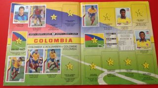 Vintage Panini WORLD CUP USA 1994 FOOTBALL STICKER ALBUM 75 Complete 5