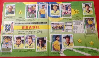 Vintage Panini WORLD CUP USA 1994 FOOTBALL STICKER ALBUM 75 Complete 7