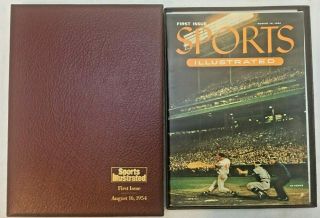 Sports Illustrated 1st Issue August 16,  1954 With 27 Cards In Slipcase