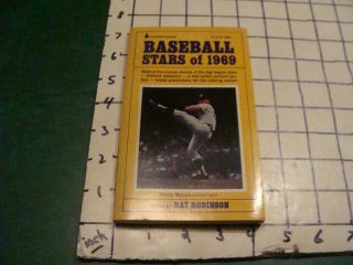 Vintage Paperback Book - - Baseball Stars Of 1969 - - Ray Robinson 124pgs