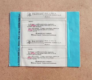 1 x Panini packet (full) Italia ' 90 - Kellogg ' s edition - 2