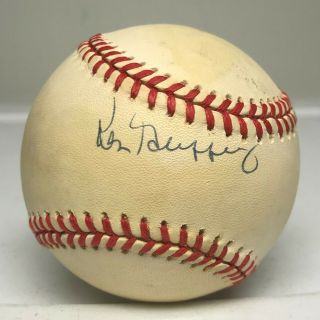 Ken Griffey Sr Single Signed Baseball Autographed Auto Jsa Cincinnati Reds