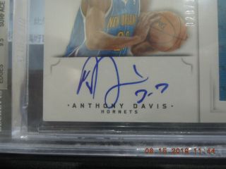 Anthony Davis 2012 - 13 National Treasures Rookie 3clr Patch Auto Rc Rpa 020/199