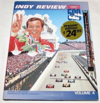 Indy Review Vol 4 1994 Season Official Publication Indianapolis Motor Speedway