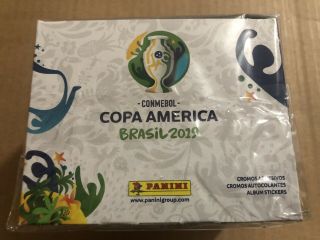 Panini - Copa America: Brasil 2019,  & Box (50 Packs)