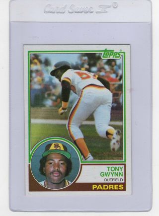 1983 Topps Tony Gwynn San Diego Padres 482 Baseball Card Nm