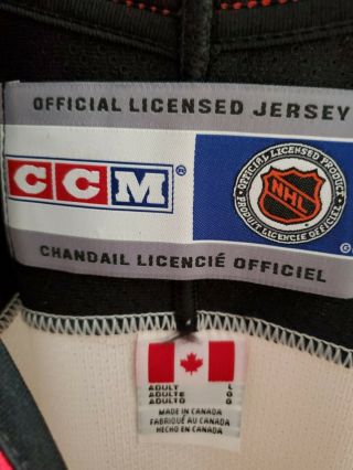 Vintage Jersey Devils CCM NHL Hockey Jersey Stitched Adult Large 3