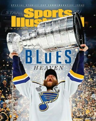 St.  Louis Blues Stanley Cup Champion Sports Illustrated Cover Photo - Select Size