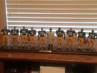 1966 Green Bay Packers Figurines (see Photos)