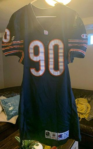 1995 Chicago Bears Alonso Spellman Multiple Game Worn Jersey Nfl