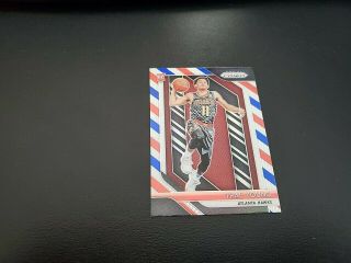 2018 - 19 Panini Prizm Trae Young Red White and Blue Prizm RC 78 2