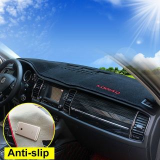 Skoda Kodiaq 2017 2018 Lhd Car Dashboard Cover Mat Avoid Light Pad Sun Black