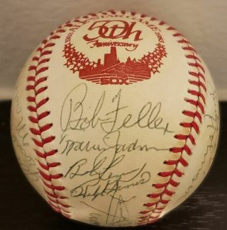 1983 Baseball Hall of Fame Multi - Signed All - Star Game Ball w/ Greenberg PSA/DNA 3