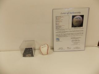 Rawlings Mlb Derek Jeter Signed Autographed Baseball Jsa/loa - (a)