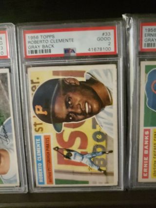 1956 Topps Roberto Clemente Pittsburgh Pirates 33 Baseball Card