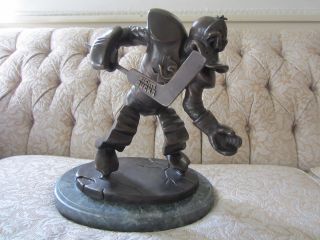 1993 Mighty Ducks " Defending The Pond " Bronze With Marble Base Limited 219/1993