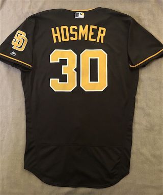 2018 Eric Hosmer Game Padres Friday Brown Jersey Mlb Authenticated Royals