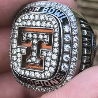 2015 Tennessee volunteers gator bowl champions championship players ring 2